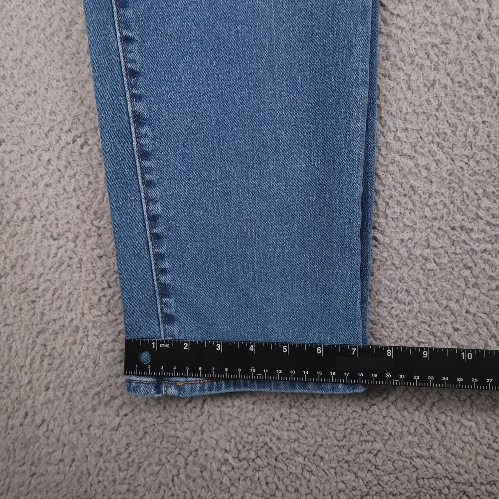 LEVIS Jeans Size 31 Wedgie Straight High Rise Button Fly Stretch Denim